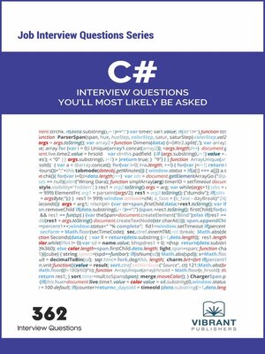 cover image of C# Interview Questions You'll Most Likely Be Asked